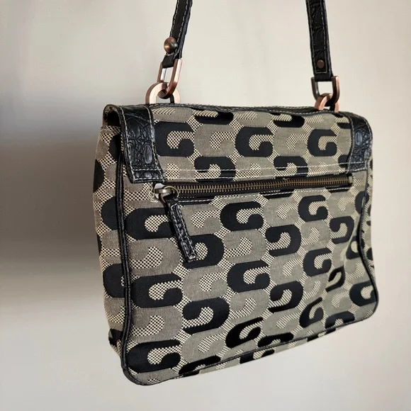 Guess vintage y2k monogram shoulder bag - Picture 4 of 13